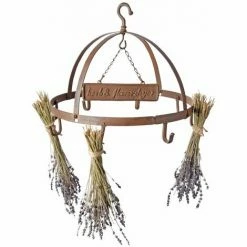 Bester Verkauf ???? Esschert Design Blumen & Kräutertrockner Ø 37,8 Cm - Metall ????