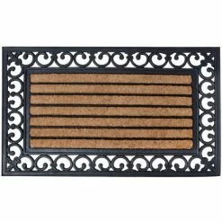 Brandneu ⭐ Esschert Design Türmatte Gummi & Kokos 75 X 45 Cm ????