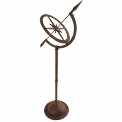 Neu ???? Esschert Design Sonnenuhr Mit Fuß Gusseisen ????