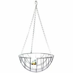 Bestes Angebot ???? Esschert Design Hanging Basket Metallkorb Ø 30 Cm Mit Kette ????