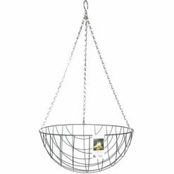 Rabatt ⌛ Esschert Design Hanging Basket Metallkorb Ø 35 Cm Mit Kette ????