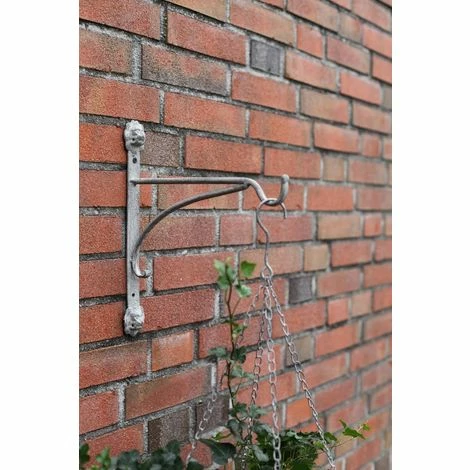 Großhandel ???? Esschert Design Löwenkopf Wandhalter / Wandaufhänger - Metall ???? – Bild 2