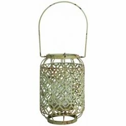 Großhandel ???? Esschert Design Romantische Laterne Mit Glaszylinder Für Kerzen ⌛