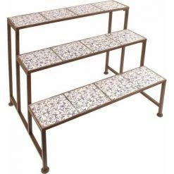 Rabatt ???? ESSCHERT DESIGN Regal Aus Keramik Und Schmiedeeisen ????