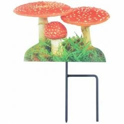 Besorgen ???? ESSCHERT DESIGN Dekorativer Gartenstecker Mit Fliegenpilz Motiv ⌛