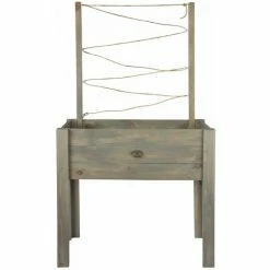 Besorgen ✔️ Esschert Design Hochbeet Mit Rankhilfe - FSC® Holz ⭐