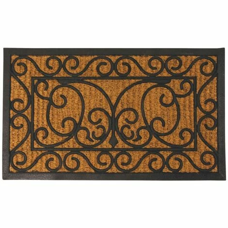 Auslauf ???? Esschert Design Türmatte Klassisches Design 74,5 X 44,5 Cm - Kokos & Gummi ????