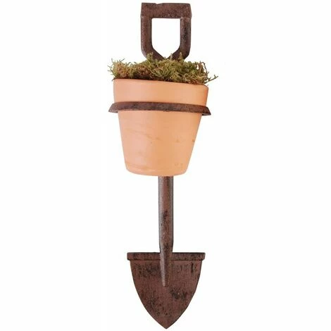 Coupon ???? Esschert Design Blumentopfhalter Mini-Spaten Dekoration ????