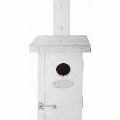 Brandneu ???? Esschert Design NK38W Zaunkönig Nistkasten, Weiß ????