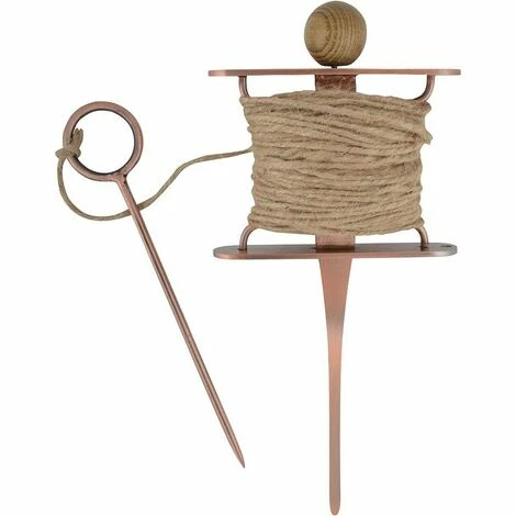 Großhandel ⌛ Esschert Design GT122 Verkupfertes Pfanzleinenset Pflanzleine Pflanzhilfe ????