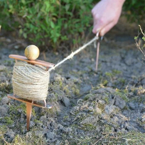 Großhandel ⌛ Esschert Design GT122 Verkupfertes Pfanzleinenset Pflanzleine Pflanzhilfe ???? – Bild 3