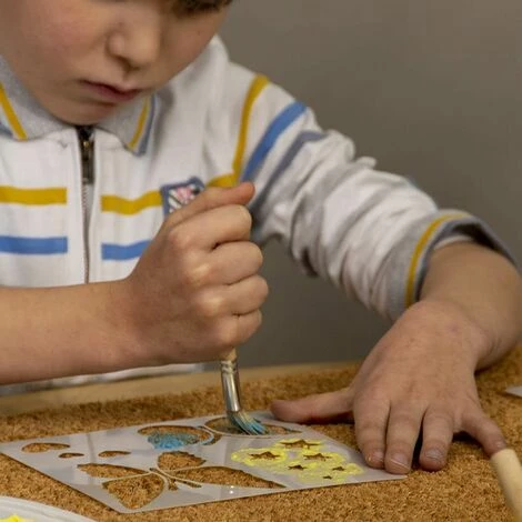 Auslauf ???? Esschert Design Türmatte Do/Paint It Yourself Blumen Schmetterlinge â â Bild 2