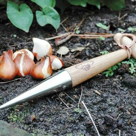 Aktion ???? Esschert Design Setz- Pflanzholz - Edelstahl & Eschenholz ???? â Bild 3