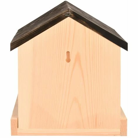 Rabatt ✔️ Esschert Design Wandfutterhaus - 100 % FSC® Kiefernholz & PES ???? – Bild 4